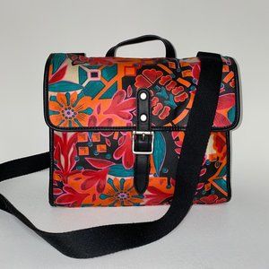 Fossil Multicolor Floral Crossbody Bag